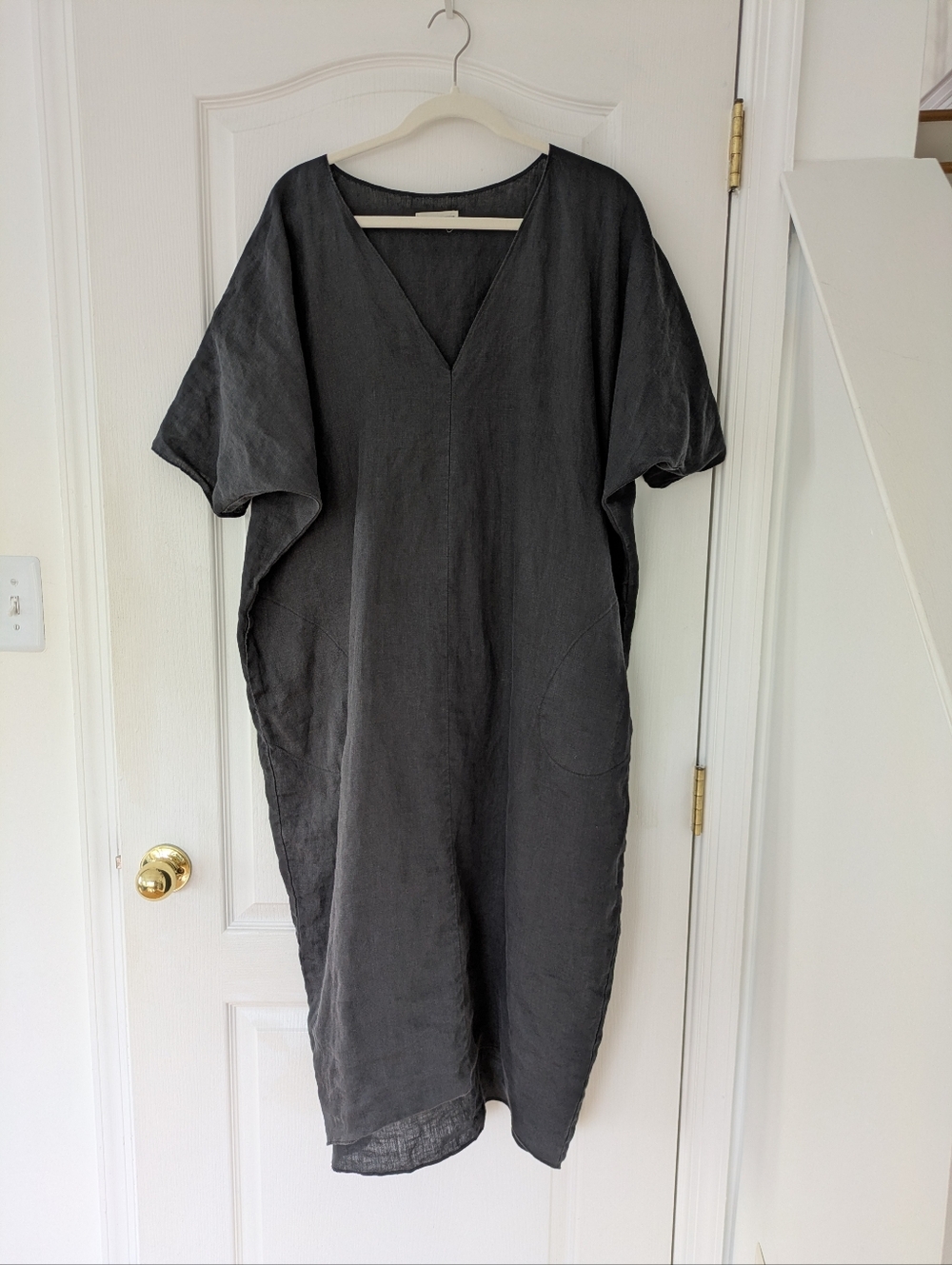 Rachel Craven Black Linen Dress